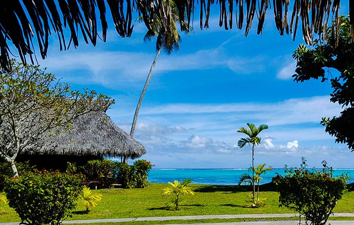 Hotel Hibiscus - bungalow supérieur vue lagon - Moorea