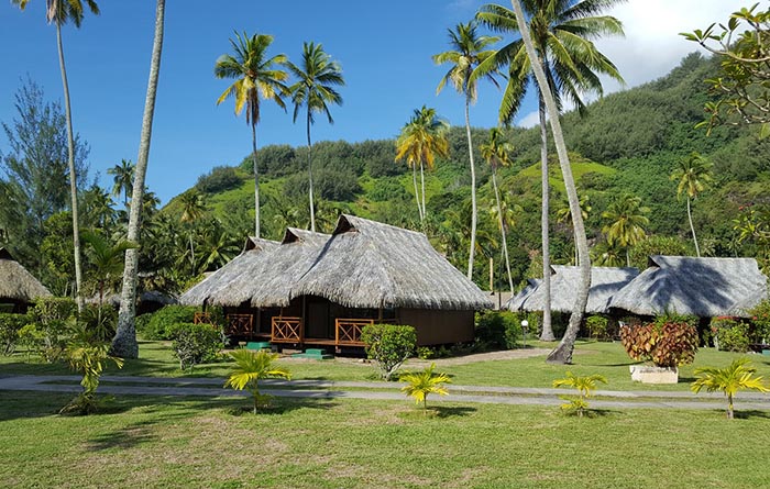 Hotel Hibiscus - bungalow supérieur vue lagon - Moorea