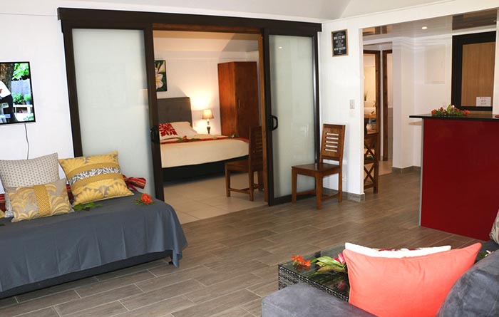 Hotel Hibiscus - suite jardin - Moorea